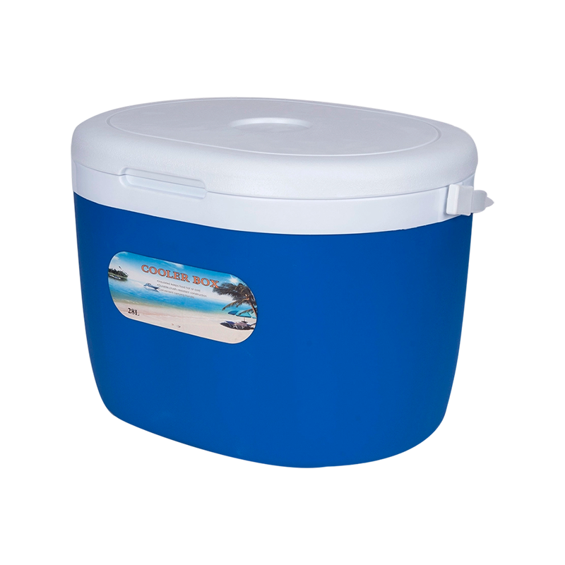  28L Portable Foam Insulated Cooler with Cup Holder