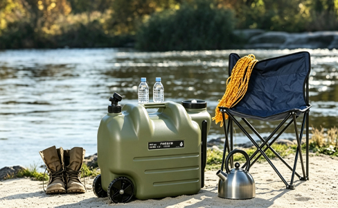 28L Large Capacity Insulated Water Jug with Detachable Hose Faucet