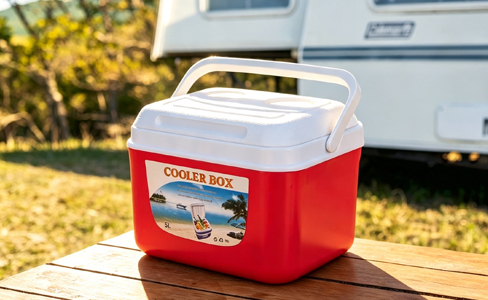   5L Compact Foam Insulated Cooler with Cup Holder