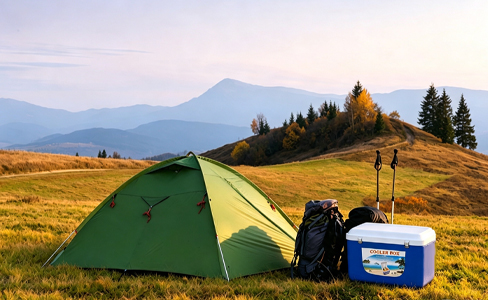   8L Portable Foam Insulated Cooler with Non-Slip Base