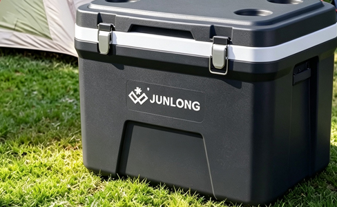   45L Outdoor Foam Insulated Cooler with Cup Holder