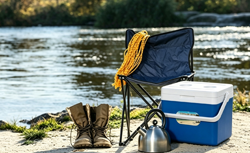   15L Portable Detachable Lid Foam Insulated Cooler