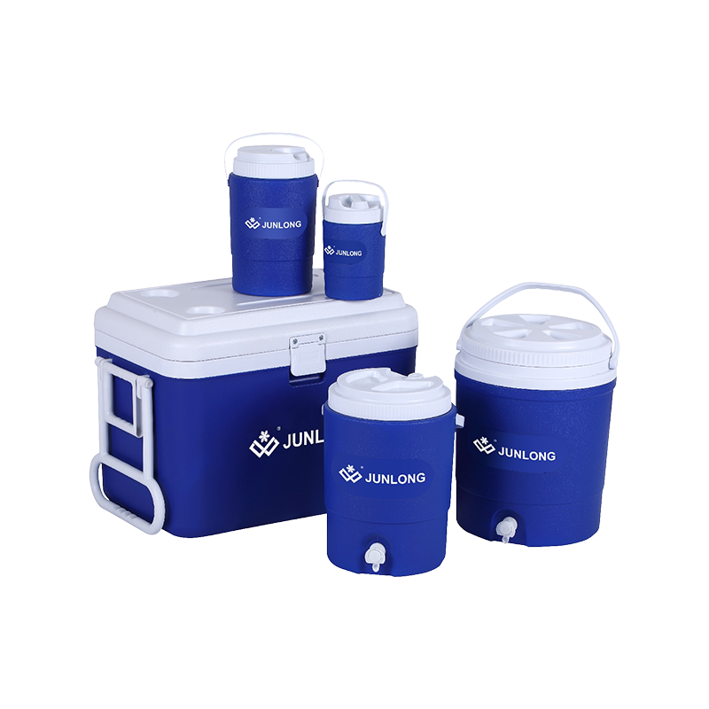 5-Piece Insulated Cooler & Jug Set with Wheels – Family Camping Combo (1L+3L+8L+18L+50L)