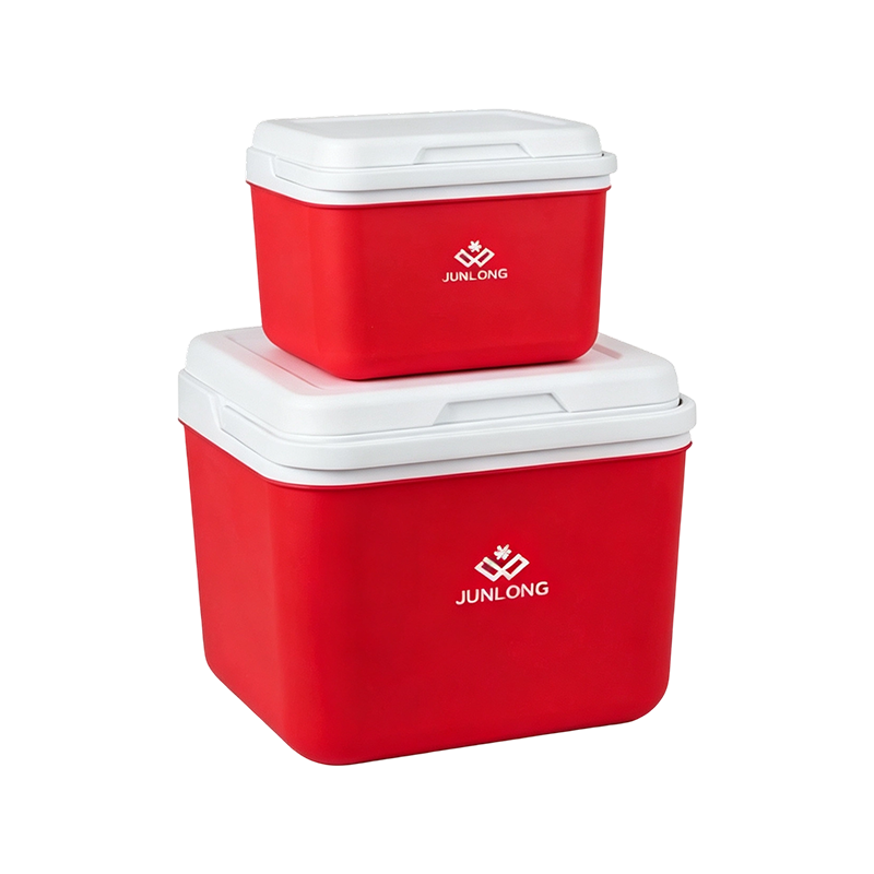 Insulated Cooler Box with Hidden Handle for Outdoor Use