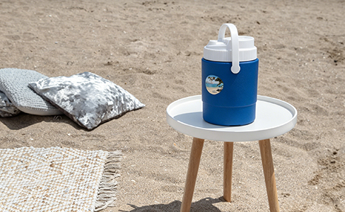 3L PU Insulation COOLER JUG with Sealing Cover