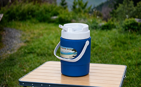 1 Litre PLASTIC Thermal Insulated Cooler Jug for Food, Beverage, and Sports Use