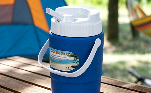 1 Litre PLASTIC Thermal Insulated Cooler Jug for Food, Beverage, and Sports Use