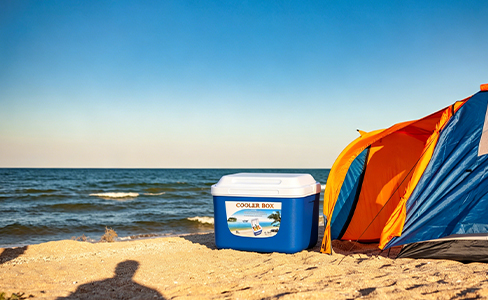 5 Litre Small Outdoor Cooler Box For Picnics