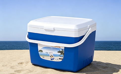 13L Plastic Insulated COOLER BOX With Handle