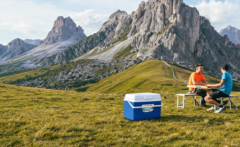 26 Litres Outdoor Foam Insulated Cooler For Camping