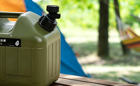 10L Plastic Portable Outdoor Water Carrier For Camping