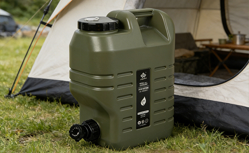 12L Portable Water Tank With Tap For Outdoor Travelling
