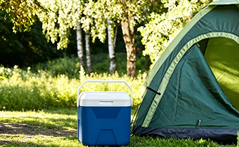 9L Lightweight Cooler Box with Ergonomic Carry Handle