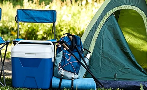 9L Lightweight Cooler Box with Ergonomic Carry Handle