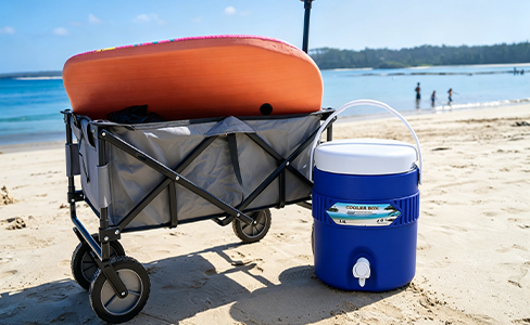3.8L Portable Insulated Cooler Jug with Water Faucet