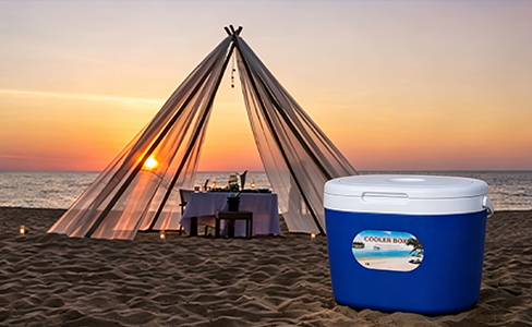 6L Mini Insulated Cooler with Carry Strap for Hiking