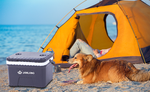 25L Insulated Container with Lid Ice Pack Compartment